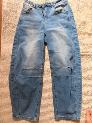 Barrel jeans Blue Size XS thumbnail 1