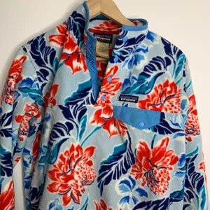 Patagonia Synchilla Snap-T Fleece Pullover Hawaiian Manoa Dusk Blue Small Rare thumbnail 5