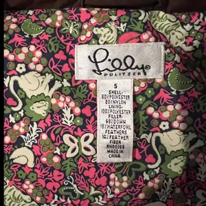 Lilly Pulitzer vintage brown vest size‎ small thumbnail 7