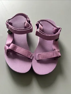 Teva Lavender Platform Strappy Sandals thumbnail 5