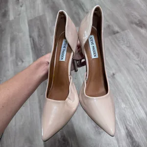 Steve Madden Nude Pumps Heels 7 Patent Women’s thumbnail 7