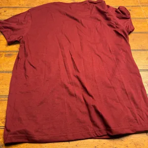 Mama Mommy Mom Bruh Graphic T Shirt Burgundy XL‎ Cotton Blend Funny Saying thumbnail 3