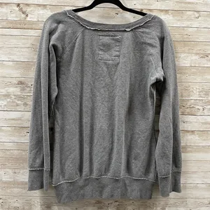 Campus Heritage‎ Iowa Hawkeyes Womens Medium Sweatshirt Gray Wide Neck College thumbnail 5