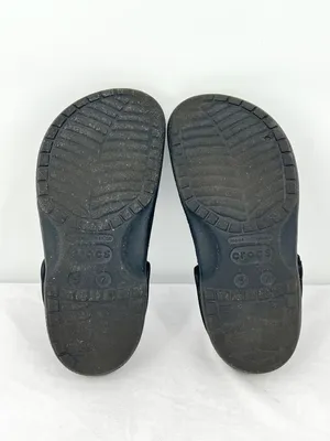 Crocs Baya Clog Black Foam Slip On Shoes Men's 5 / Women's 7 thumbnail 5