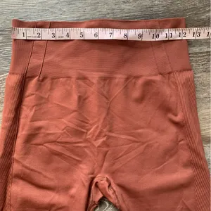 Abercrombie YPB Your Personal Best Peach Leggings M thumbnail 4