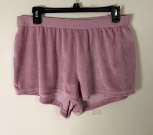 Juicy Couture Plush Velvet Lounge Shorts - Dusty Rose thumbnail 1