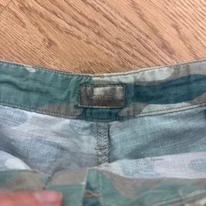 Mother Denim The Shaker Camo Crop Shorts Green Size 29 thumbnail 7
