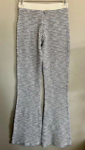 ZARA Knit Crop Flare Pants thumbnail 3