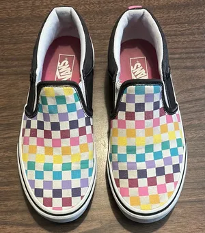 Vans Multicolored Checkered Missy 5 Slip On Shoes thumbnail 1