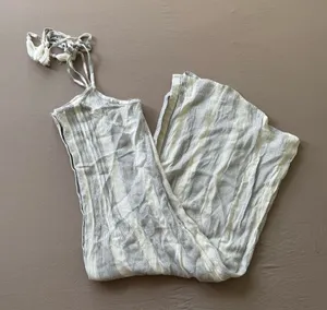 Club Z Collection Crepe Metallic Stripe Sundress thumbnail 1