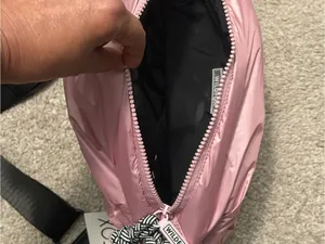 Wildfox Dusty Pink Drawstring Crossbody Bag thumbnail 4