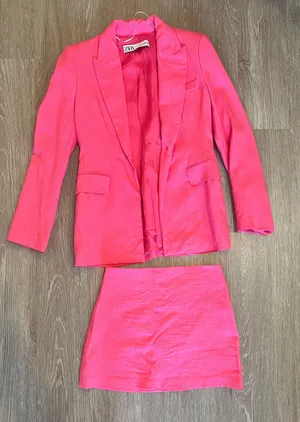 ZARA Skirt And Blazer Set thumbnail 1