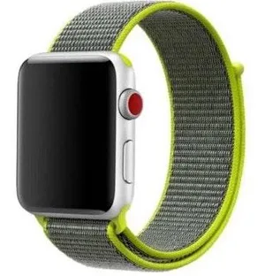 Apple watch Band For Velcro/Woven Nylon Loop Sport Band 38/40MM thumbnail 1