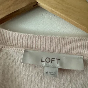 Loft‎ Light Pink Waterfall Draped Cardigan - Wool Blend thumbnail 3