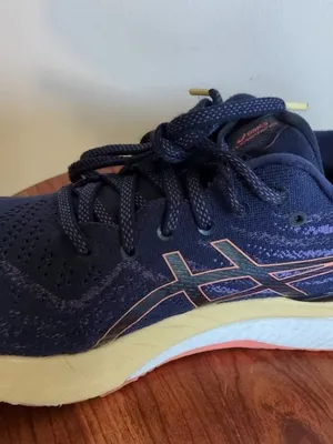 Asics Gel Kayano 29 Women’s Sz 9 Stability Running Sneakers Blue Midnight Papaya thumbnail 9