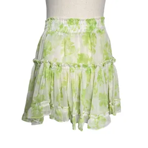MISA Los Angeles Marion Skirt‎ Honeydew Blossom thumbnail 3