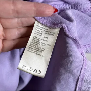 Free People Lavender Teddy Shacket thumbnail 6