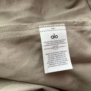 Alo Yoga Grey Tie Dye Shopper Tote Bag thumbnail 4