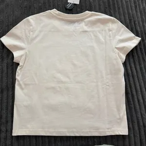 Forever 21 white Lucky Girl baby tee thumbnail 3