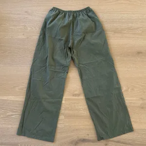 White Fox Wide Leg Pants More To Come Size S Green thumbnail 4