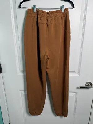 SPANX Airessentials Sweatpants In Cocoa Flawed Size Medium Soft Cozy thumbnail 8