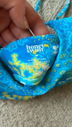 Honey Swim Blossom Bralette Top thumbnail 3