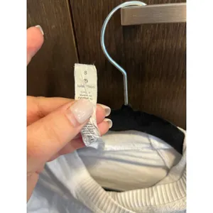 Lululemon Rest Less Seamless Hoodie in a‎ white or heathered white 8 thumbnail 3