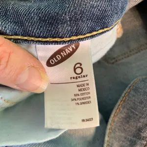 Old Navy The Flirt Bootcut Jeans Womens 6 Regular Medium Wash Blue Mid Rise Y2K thumbnail 4