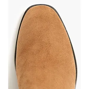 J. Crew Size 7.5 Sueded Chelsea Boots in Rich Coffee Brown thumbnail 4