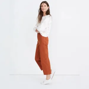 Madewell Slim Emmett Wide-Leg Crop Pants 26 thumbnail 2