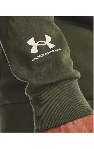 Under Armour Rival Fleece Camo Script Crew Sweatshirt thumbnail 3