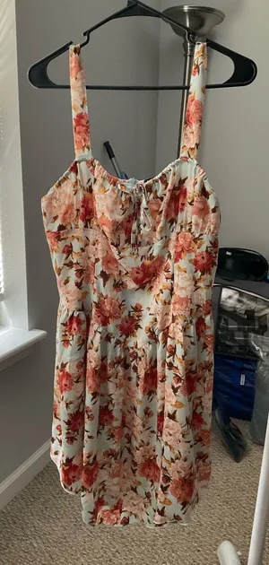 Cider Floral Corset Dress thumbnail 1