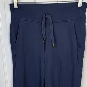 Lululemon Women’s Navy Blue Drawstring Joggers W2123 Sz 4 thumbnail 3