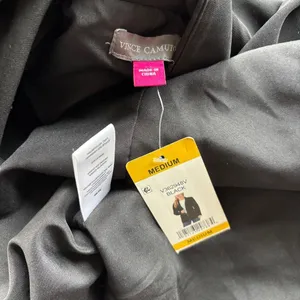 Vince Camuto Classic Solid Black Blazer thumbnail 4