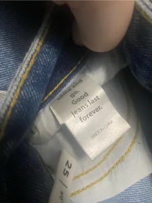 PacSun womens Light Blue Denim Jeans thumbnail 3