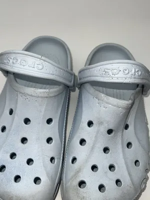 Crocs Classic Unisex White Slip On Water Friendly Sandals/Clogs Shoes-Size M6/W8 thumbnail 11