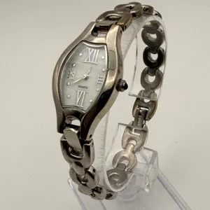 Elegant Vintage Tonneau Ladies Quartz Dress Watch Working New Battery thumbnail 2