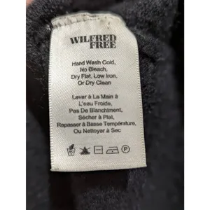 Aritzia Wilfred Free Crew neck oversized long sleeve sweater XS thumbnail 4
