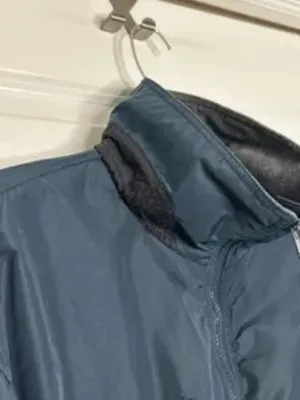 Vintage Columbia Fleece Lined Jacket Sz S Blue Nylon Bomber Jacket thumbnail 8
