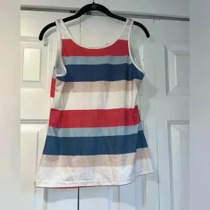 Red, white, and blue striped tank top‎ Size S B47 thumbnail 5