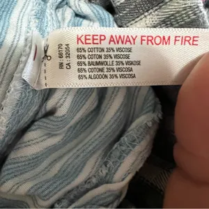 Urban Outfitters Out From Under Blue Striped‎ Plaid Avril PJ Boxer Pants thumbnail 11