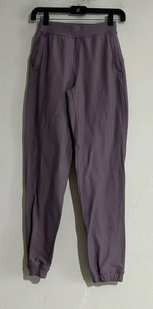 Lululemon Adapted State High-Rise Fleece Jogger Full Length Purple Ash Size 0 thumbnail 1