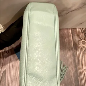 Gently Used - Gucci Soho Chain Shoulder Bag In Light Blue thumbnail 3