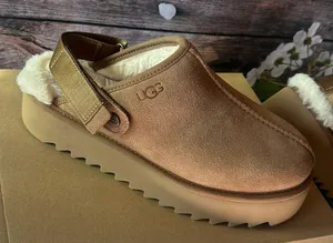 UGG LANAH CLOG PLATFORM SLIPPER SIZE 8 thumbnail 5