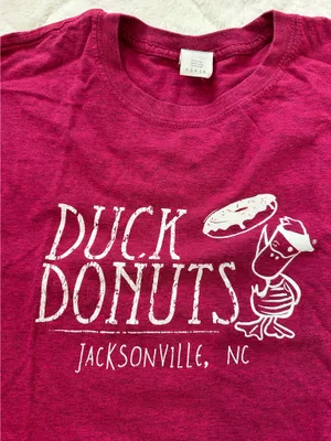 Duck Donuts Tee Pink Size L thumbnail 2