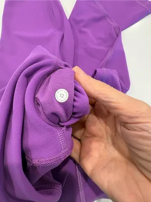 Lululemon Unlimit High-Rise Purple Nulu Yoga Leggings size 12, W5DRIS. thumbnail 6