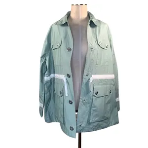 Hunter Boots Refined Waterproof Garden Jacket‎ Sz SMALL Sea Green $129 thumbnail 8