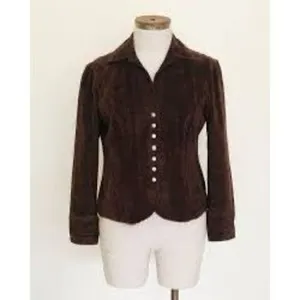 Live a Little Vintage Beautiful Brown Jacket thumbnail 3