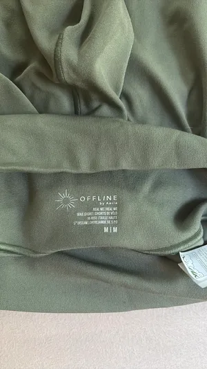 Green OFFLINE by Aerie Shorts Biker thumbnail 4