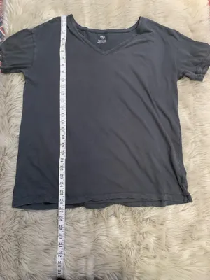 Aerie v neck distressed boyfriend tee. Size Small thumbnail 6